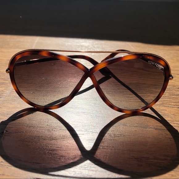 Tom Ford Tortoiseshell Brown Sunglasses main image 5